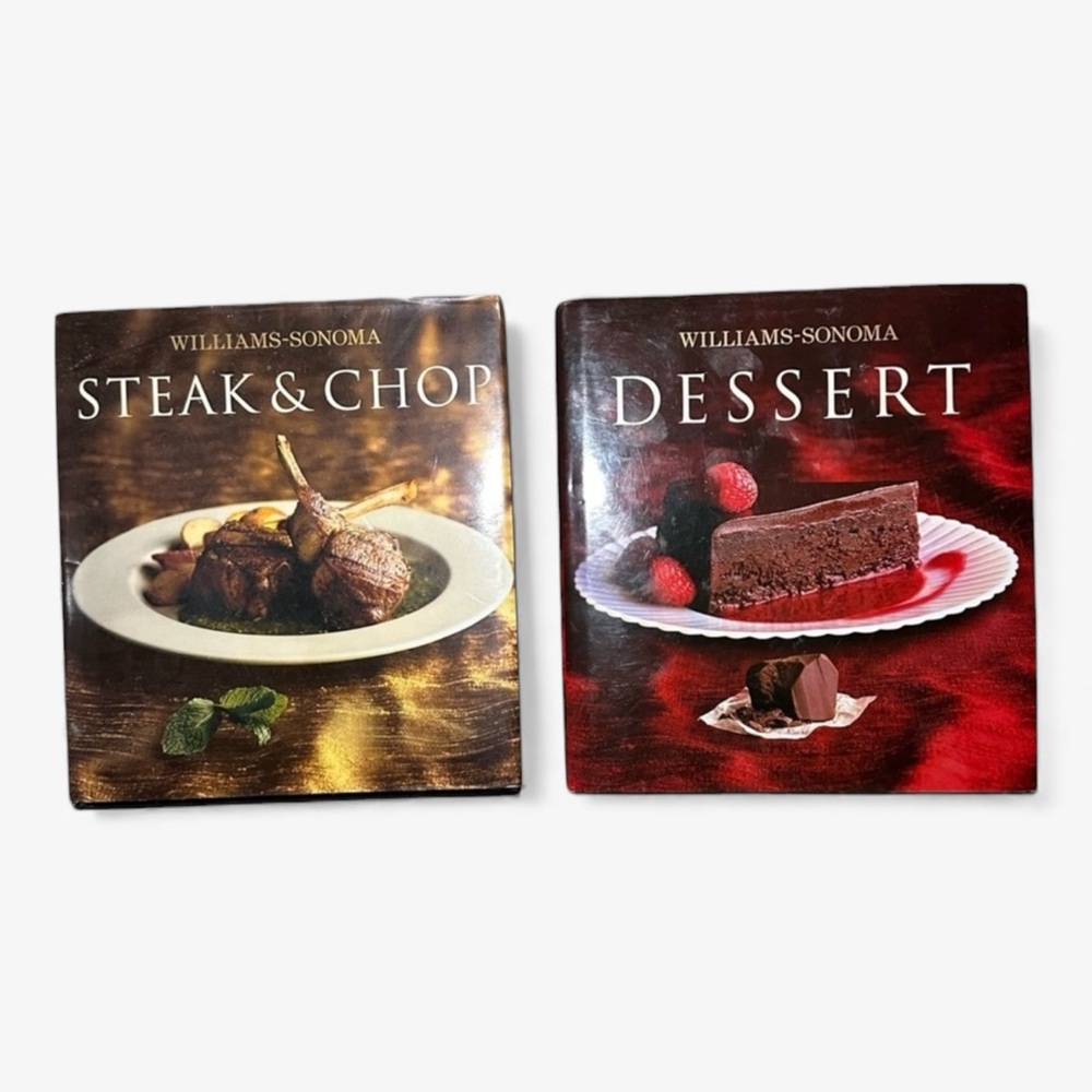 Williams Sonoma Cookbooks Set of 2